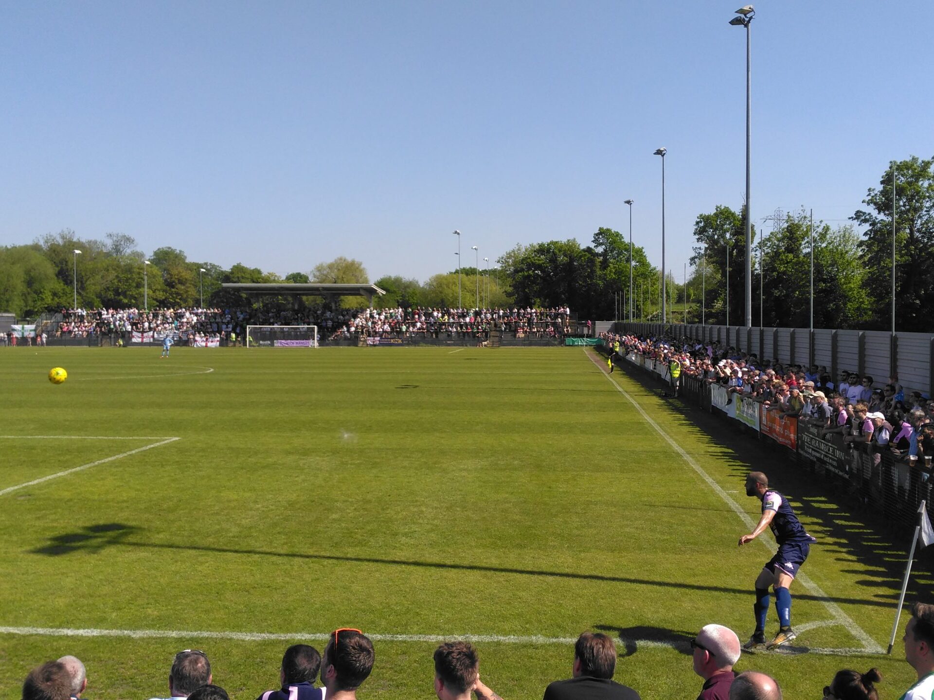 Dulwich take a corner